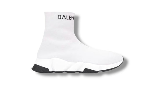 Balenciaga Front Logo Speedrunner "White"