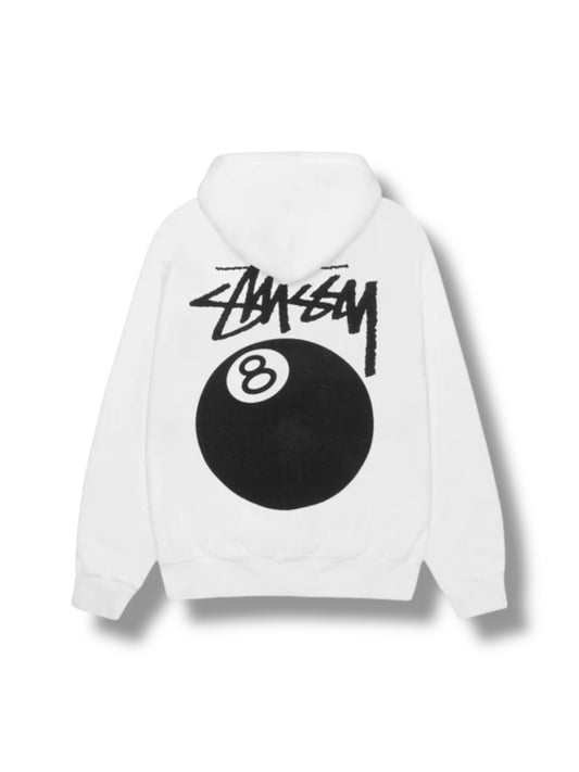 Stussy PIG. Dyed 8 Ball Hoodie "Natural"