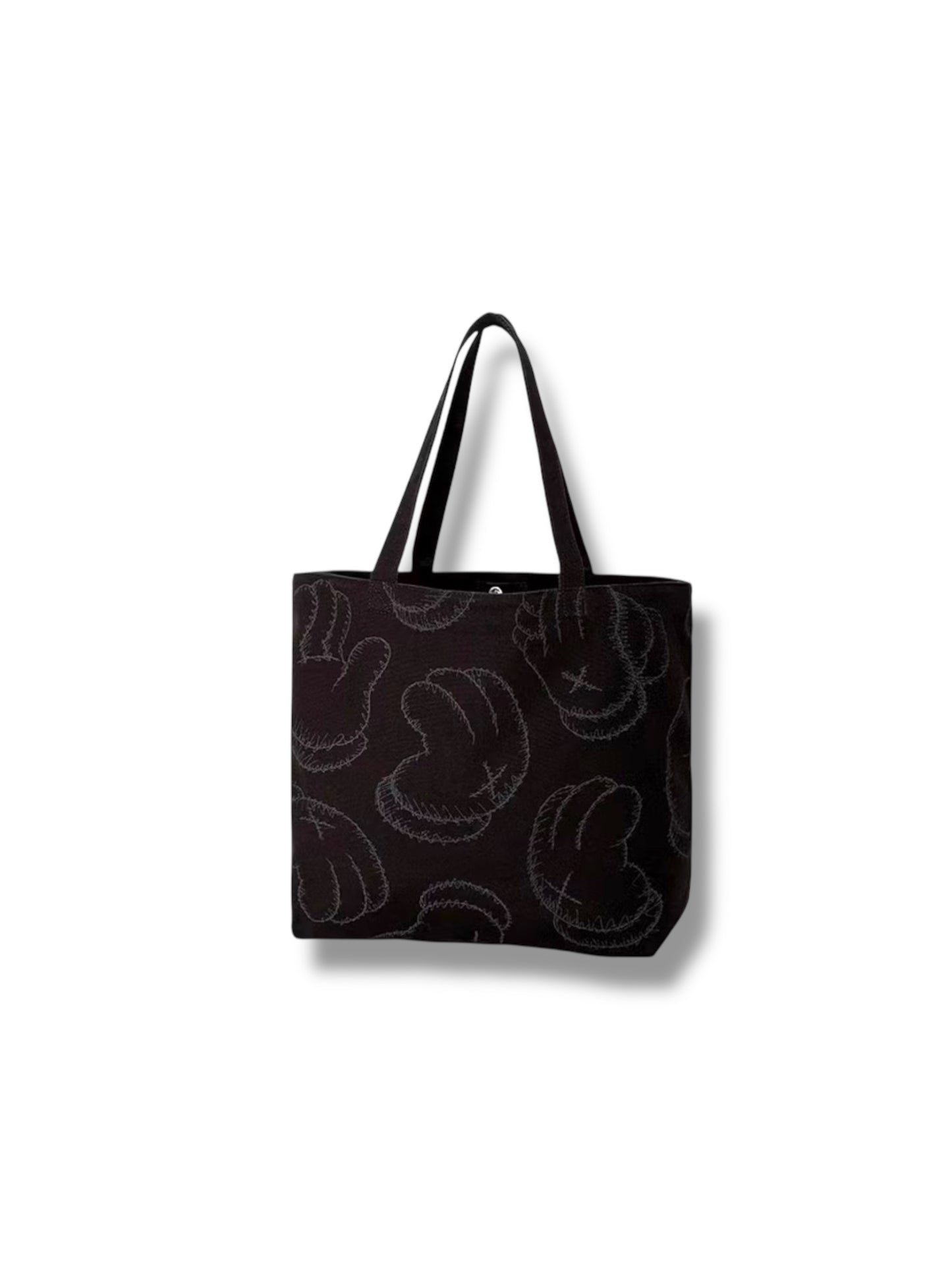 KAWS X Uniqlo Hands Tote Bag "Black"