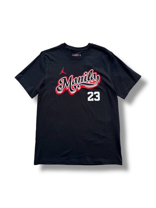 Jordan Manila Logo Tee "Black"