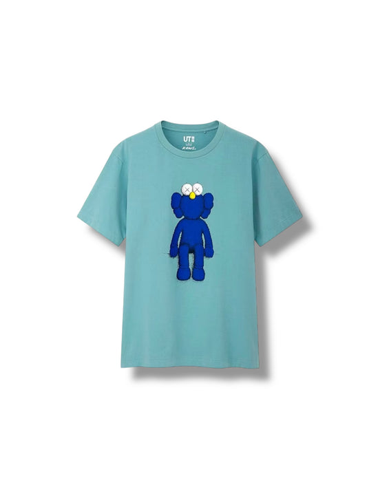 Uniqlo x Kaws Blue BFF Tee "Green"