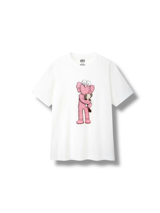 Uniqlo x Kaws Pink BFF Tee "White"