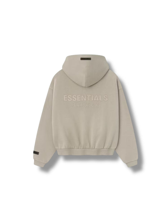 Fear Of God ESSENTIALS Zip Up Hoodie "Timber"