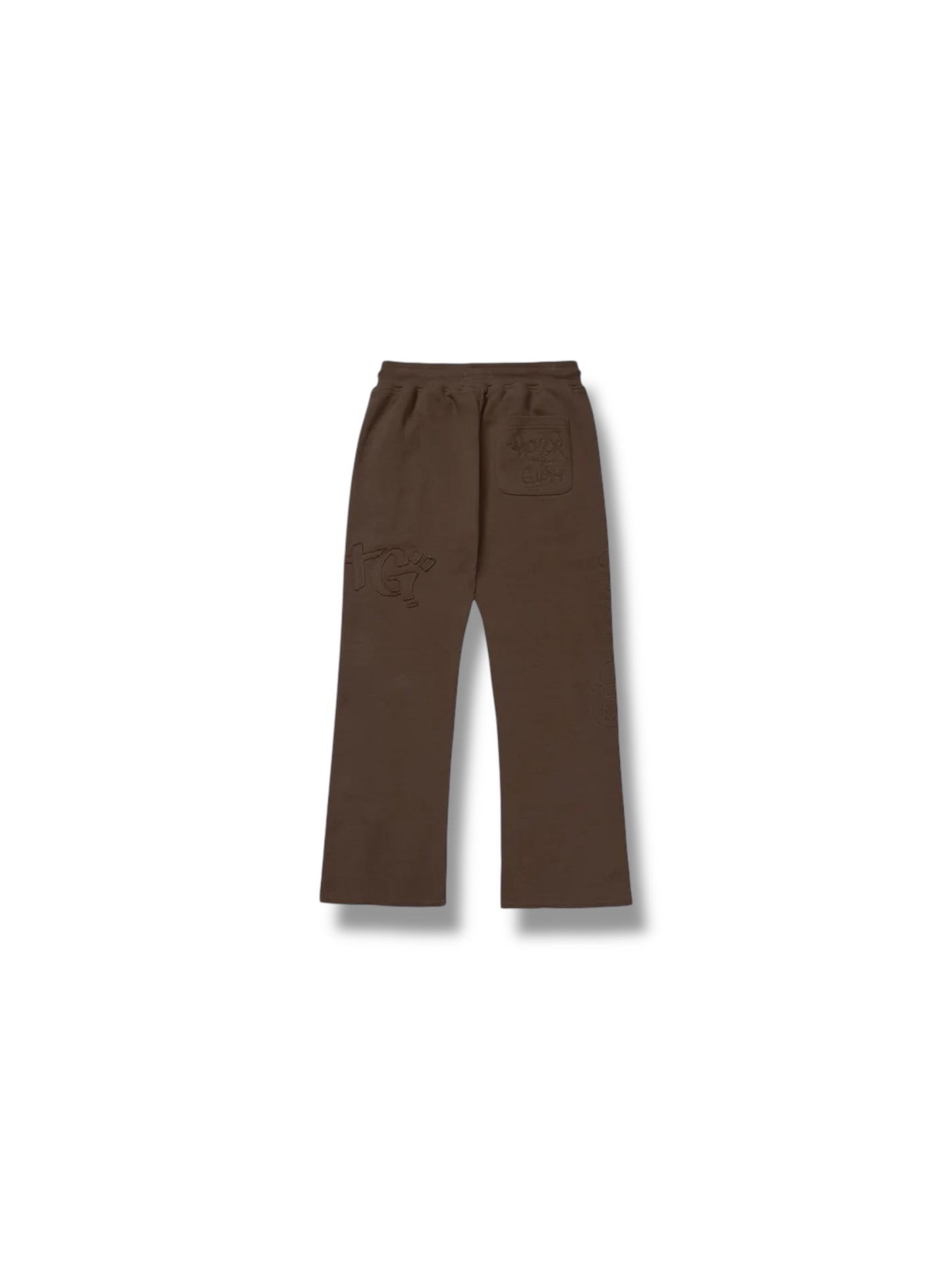 HTG Script Sweatpants "Brown"