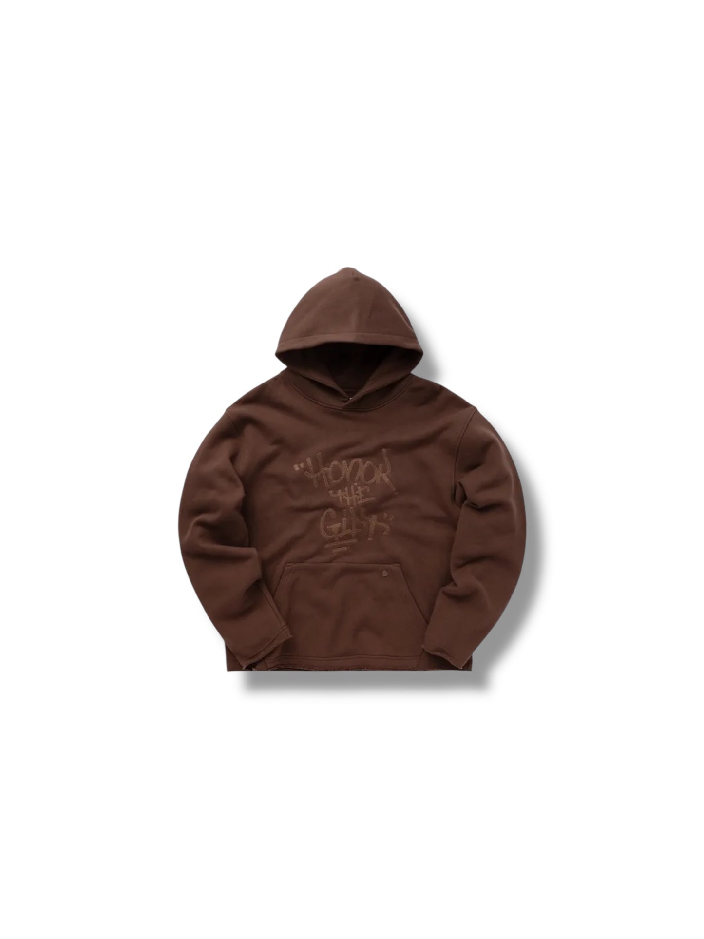 HTG Script Hoodie "Brown"