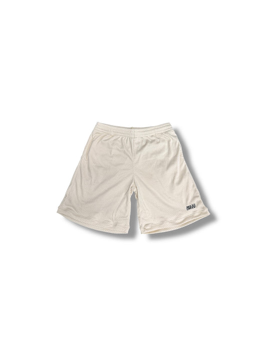 Bricks & Wood Mesh Shorts "Cream'