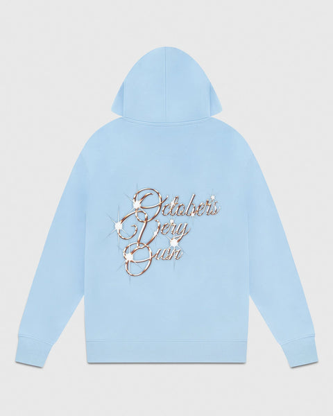 OVO Bling Hoodie Hoodie "Light Blue"