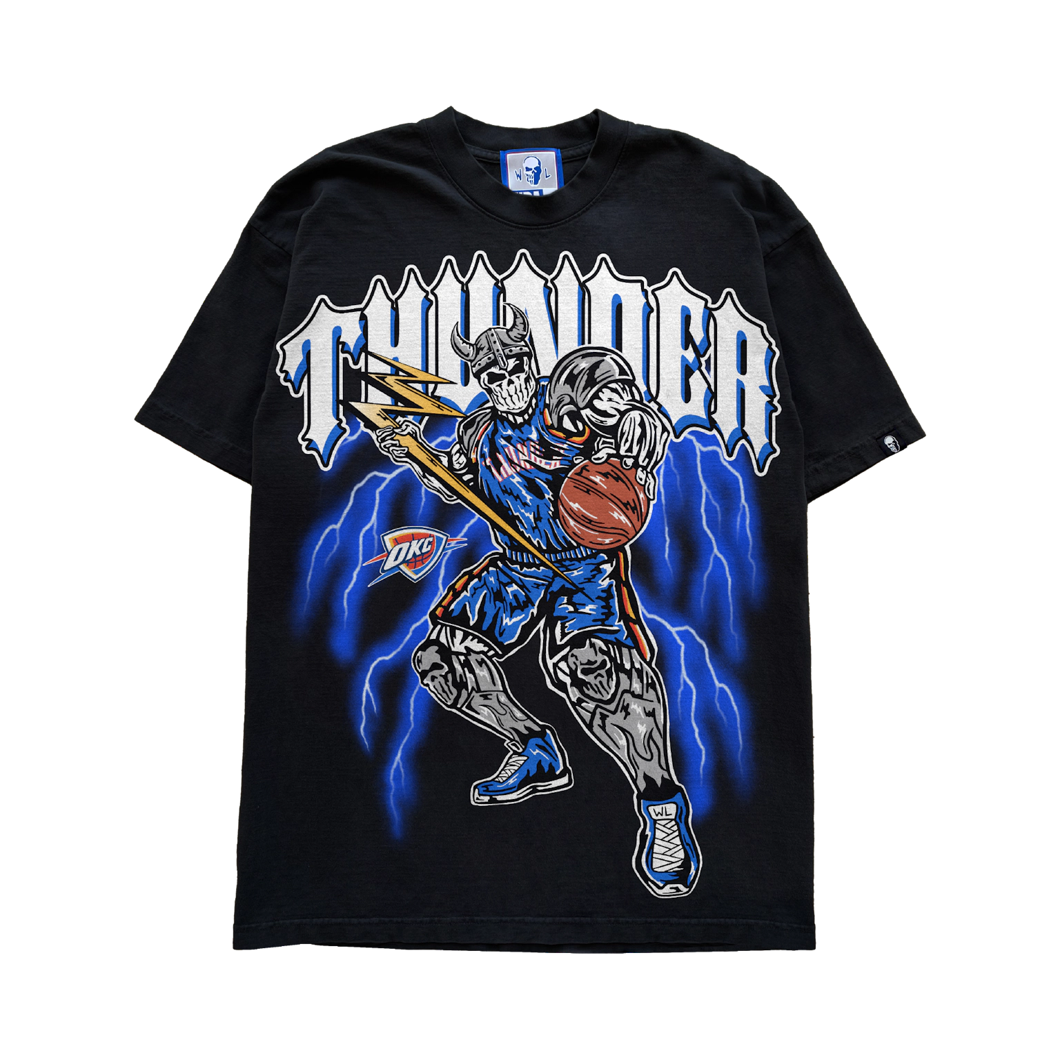 Warren Lotas OKC Thunder God Tee "Black"