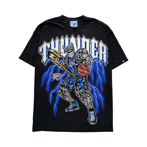 Warren Lotas OKC Thunder God Tee "Black"