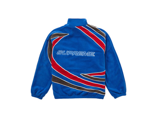 Supreme Racing Fleece Jacket "Blue"