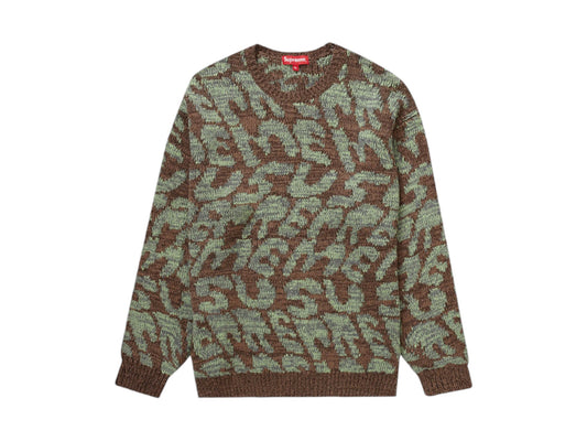 Supreme Stacked Sweater "Brown"