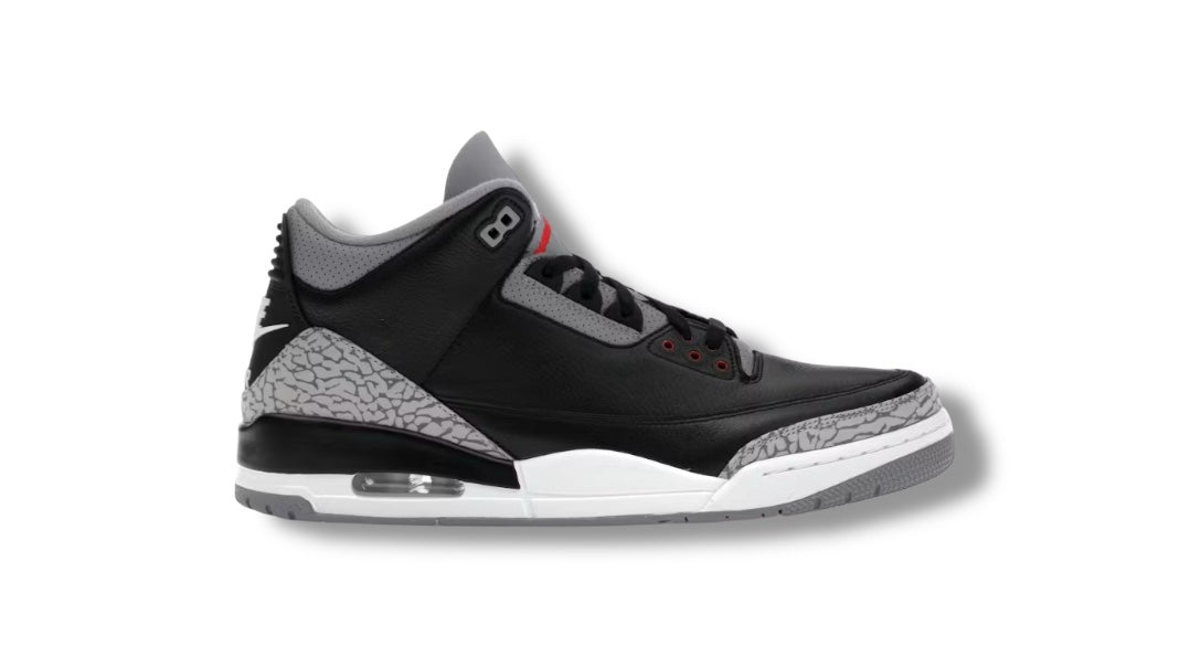 Jordan 3 "Black Cement" 2024