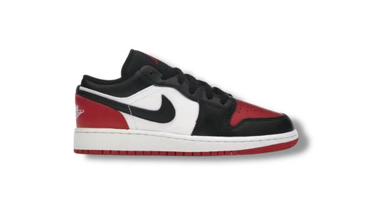 Jordan 1 Low "Bred Toe" 1.0/2.0 GS