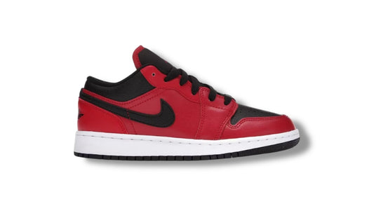 Jordan 1 Low "Red/Black/White" GS