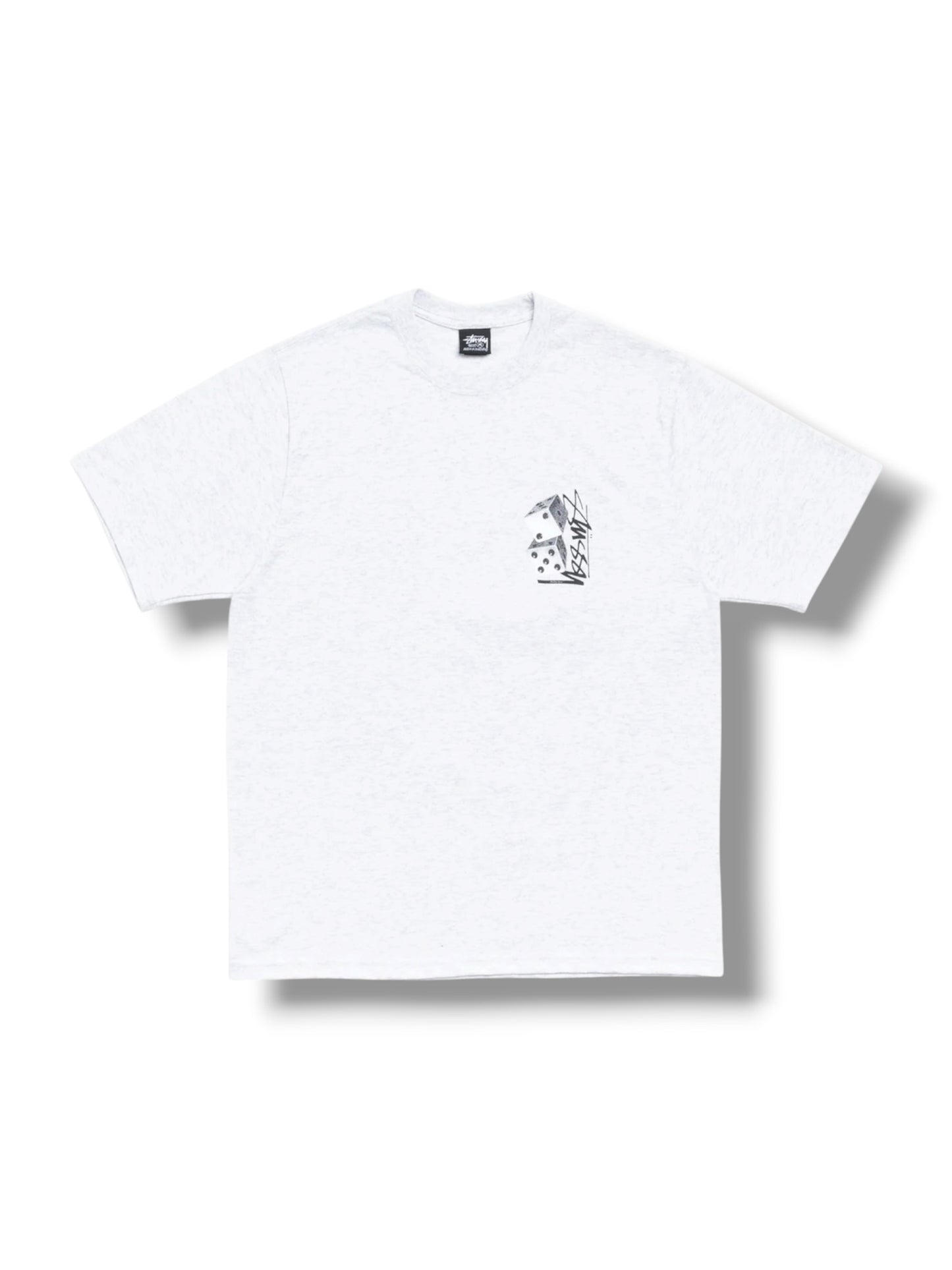Stussy Tall Dice Tee "Ash Heather"