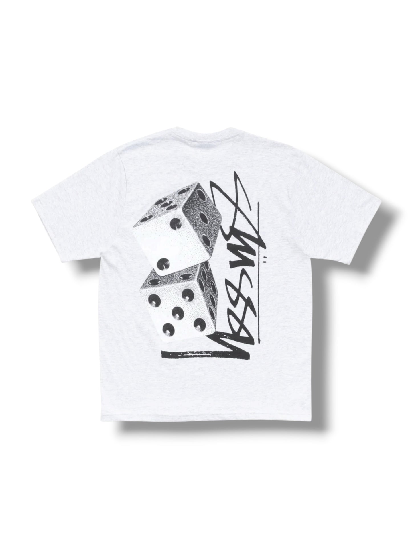 Stussy Tall Dice Tee "Ash Heather"