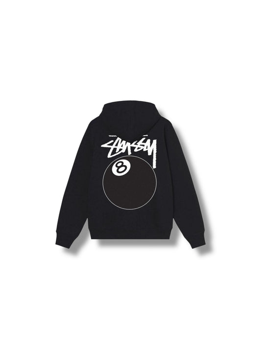 Stussy 8 Ball Hoodie "Black"