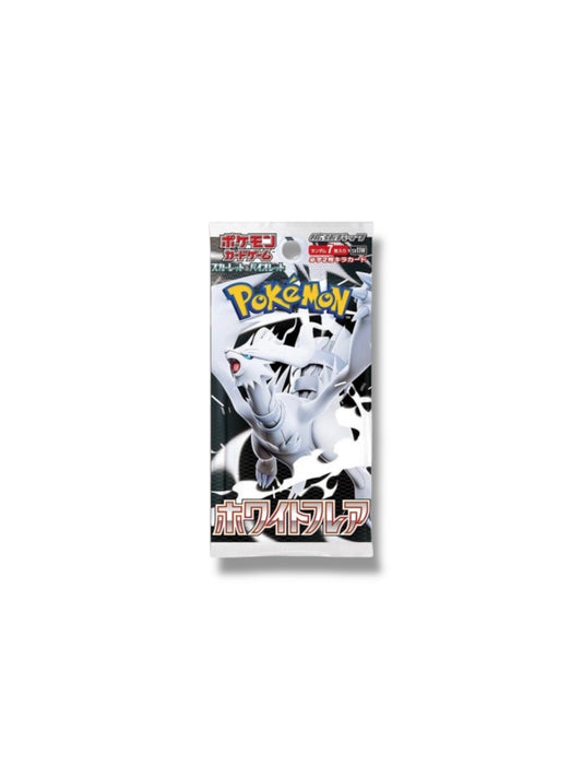Pokemon TCG Japan Scarlet & Violet "White Flare Booster" (1 Pack of 7 Cards)