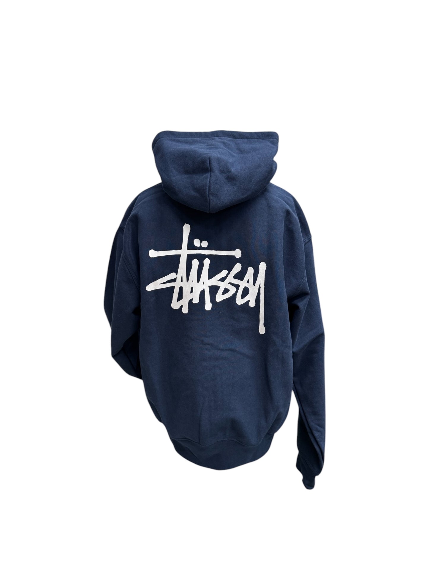 Stussy Basic Zip Hoodie "Navy"
