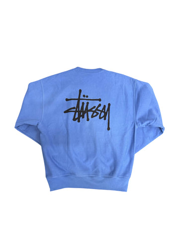 Stussy Basic Crewneck "Pacific"