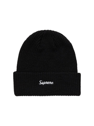 Supreme Loose Gauge Beanie "Black"