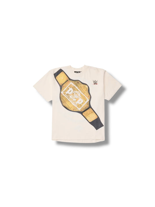 Hellstar x WWE Heavyweight Belt Tee "Cream"