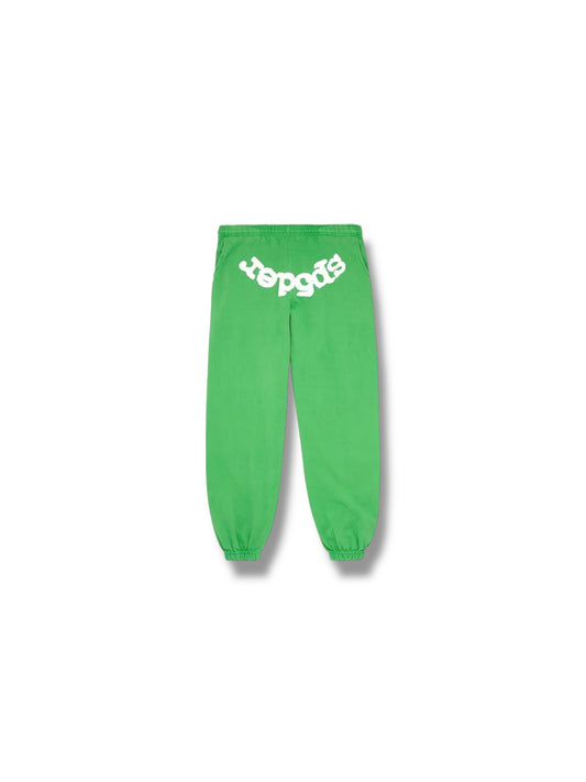 Sp5der Web Sweatpants "Slime Green"