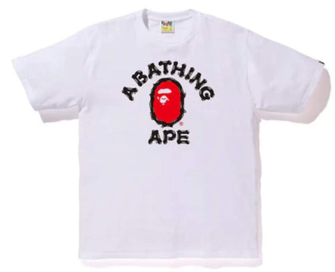 Bape Brush College Tee