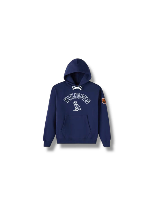OVO X NHL WInnipeg Jets Hoodie "Navy"