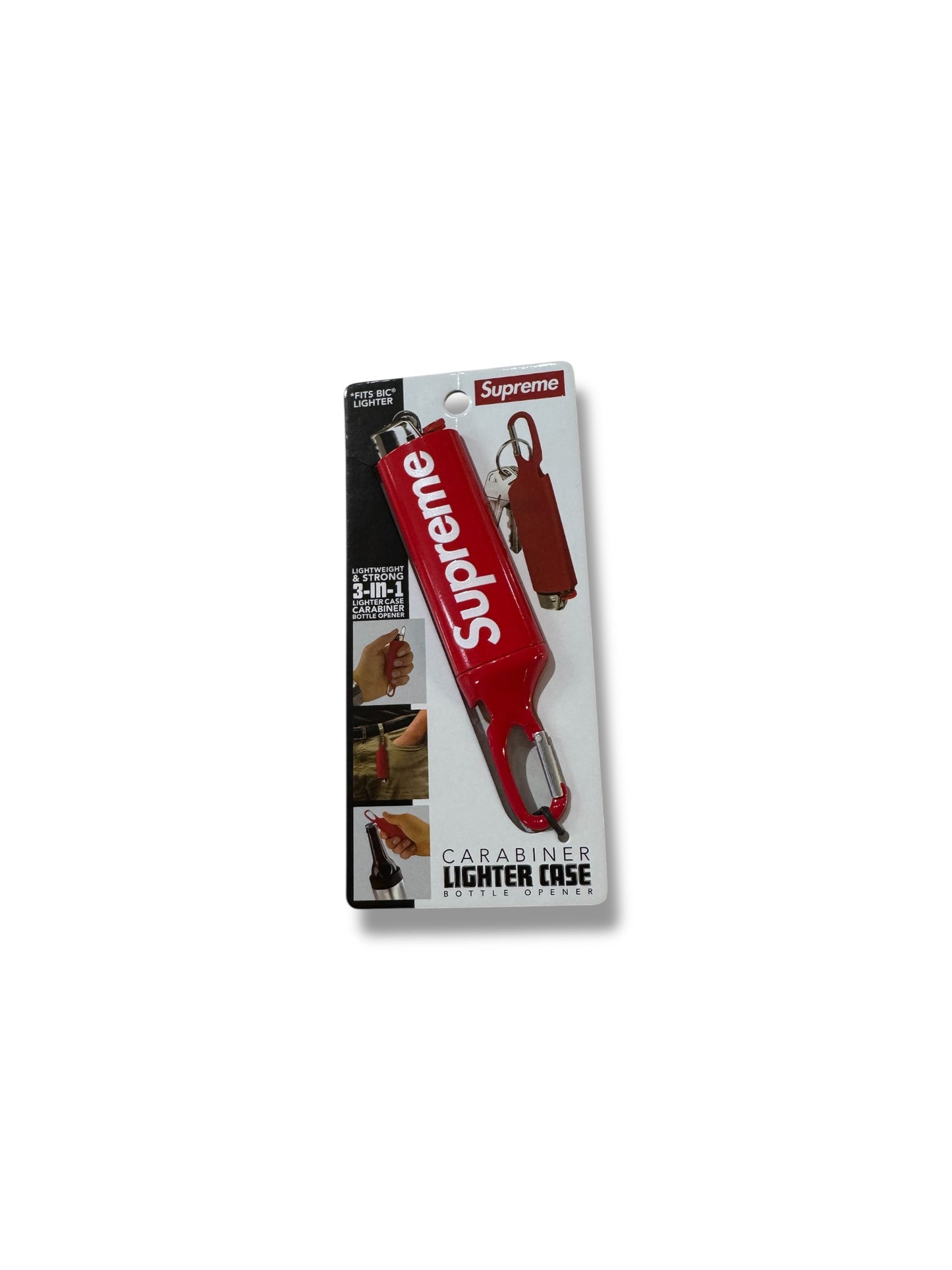 Supreme Carabiner Lighter Case
