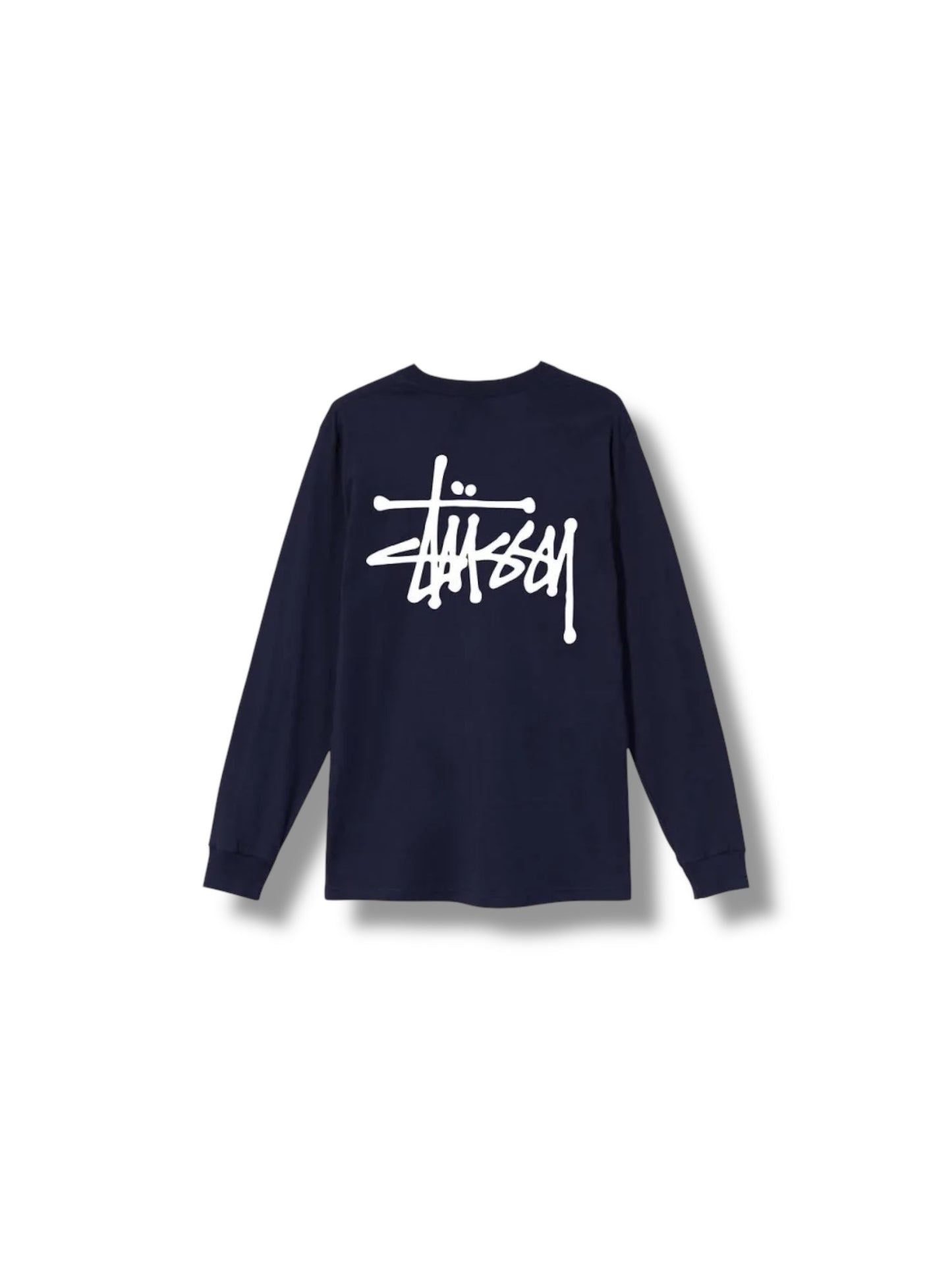 Stussy Basic LS Tee "Navy"