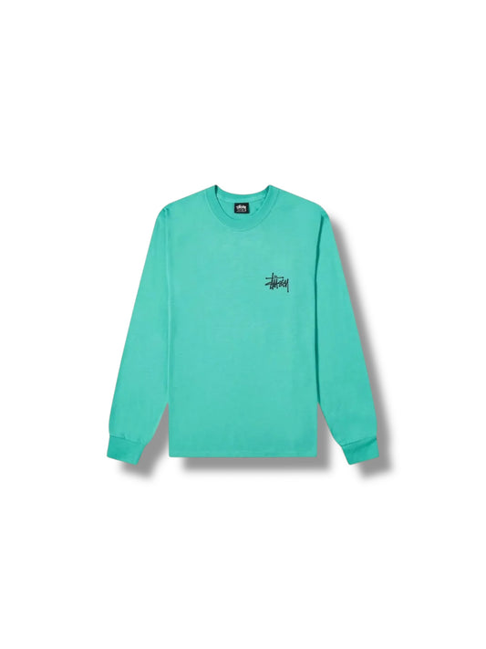 Stussy Basic LS Tee "Mint"