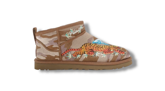 UGG x Palace Classic Ultra Mini Boot "Chestnut Camo" (USED)
