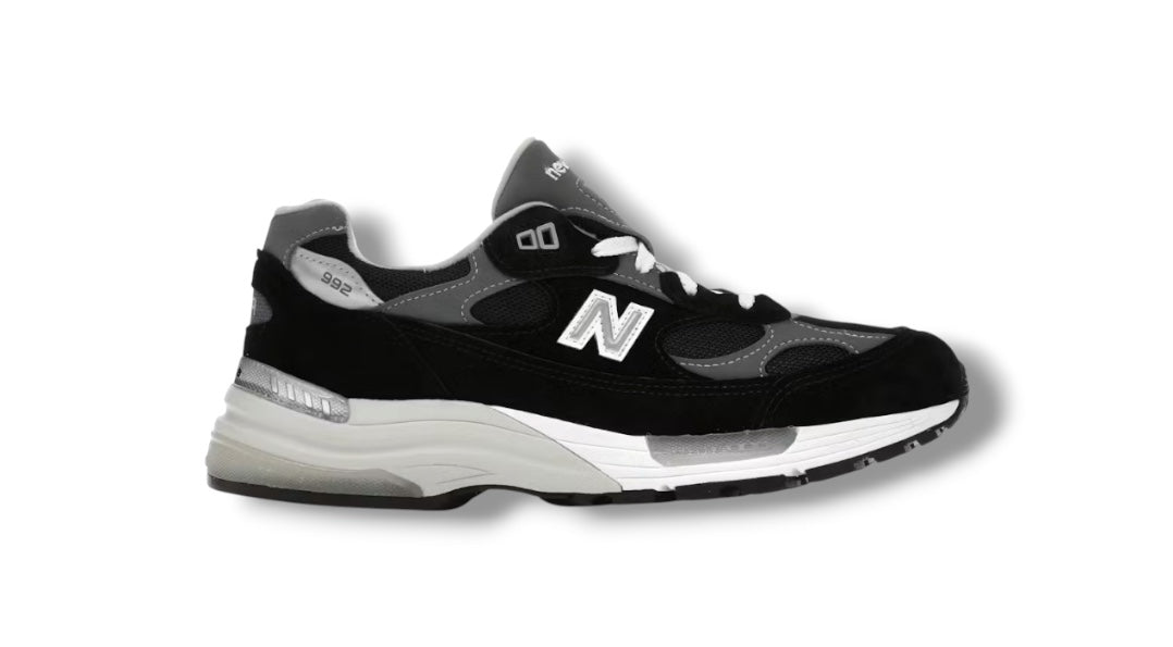 New Balance 992 "Black Grey Suede" USED