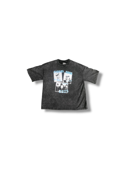 Al James x O Side Mafia x Because Tee "Canada Tour" (Black)