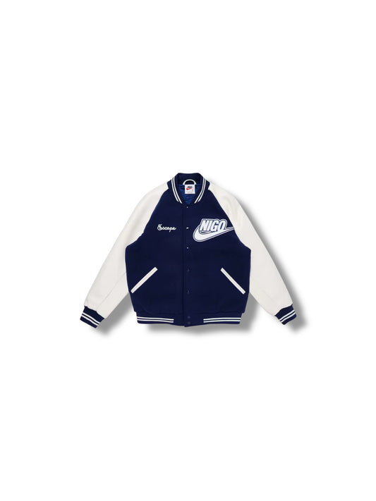 Nike x Nigo NRG Varsity Jacket "Blue"