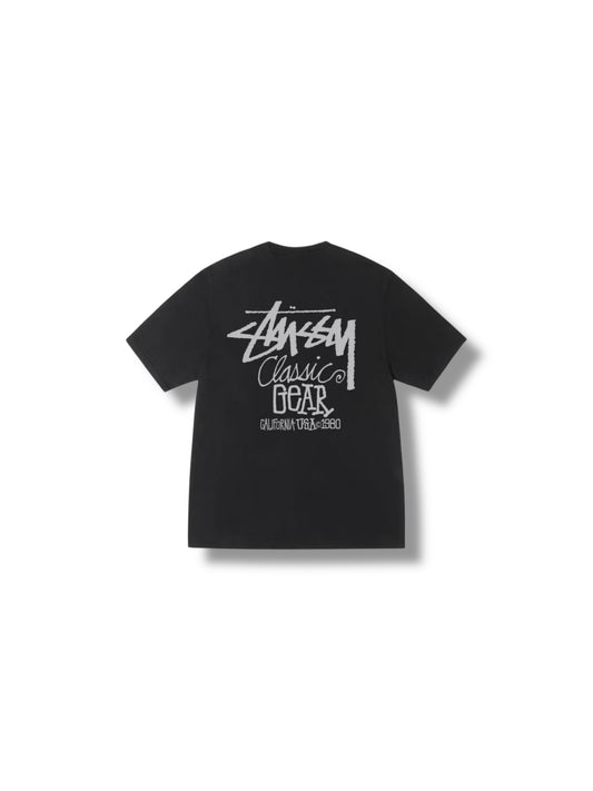 Stussy Classic Gear Tee "Black"