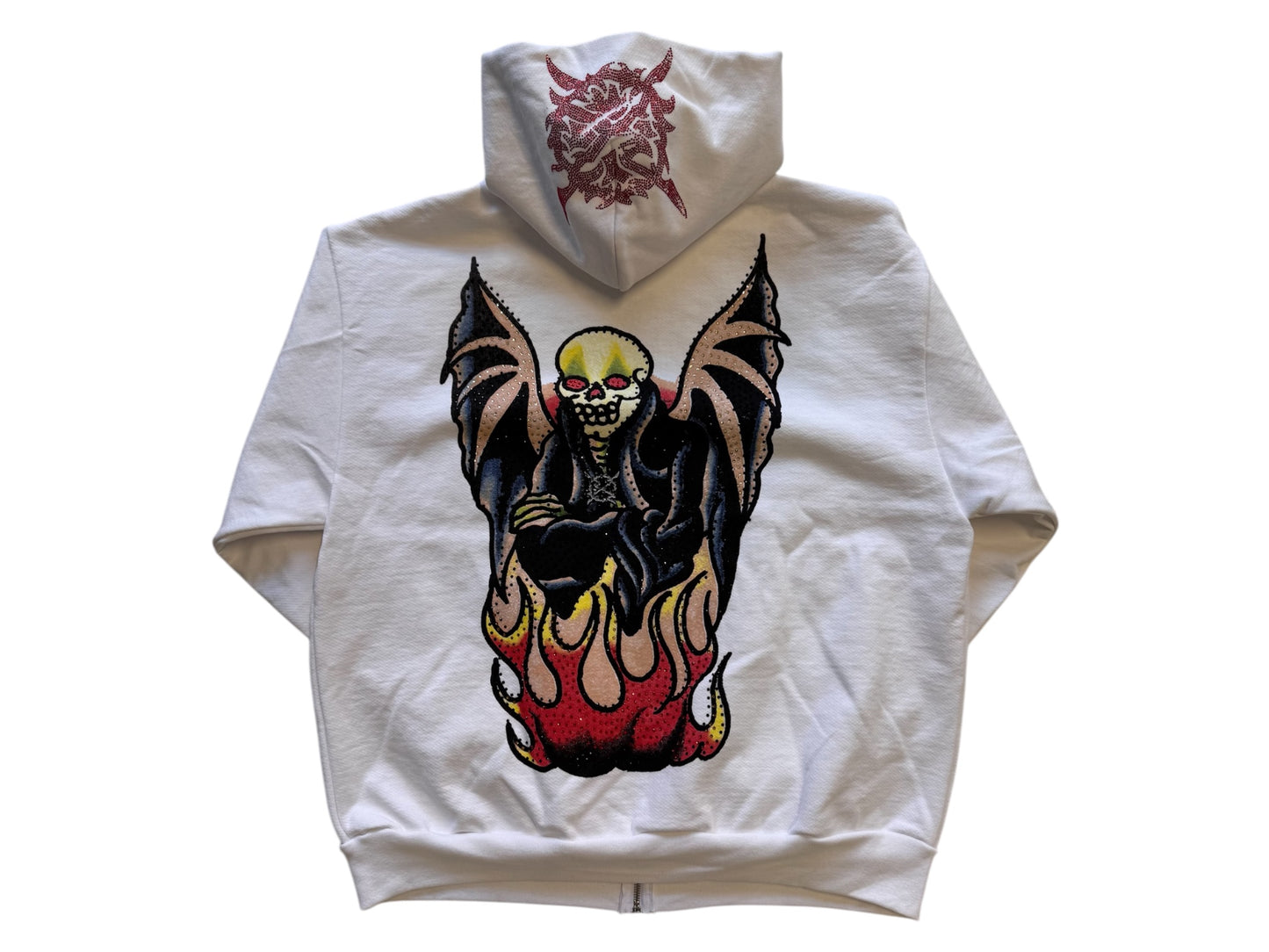 Ed Hardy x Ken Karson Hoodie "White" (ComplexCon Exclusive)