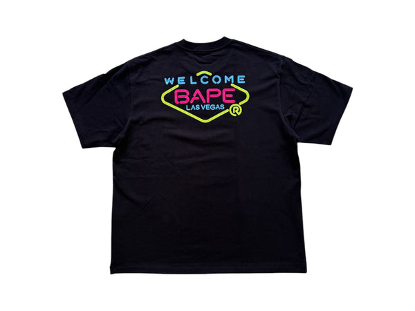 Las Vegas ComplexCon x Bape Ape Head Tee "Black"