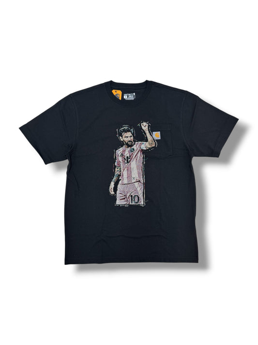 Carhartt Tapestry Pocket Tee Messi  "Black"