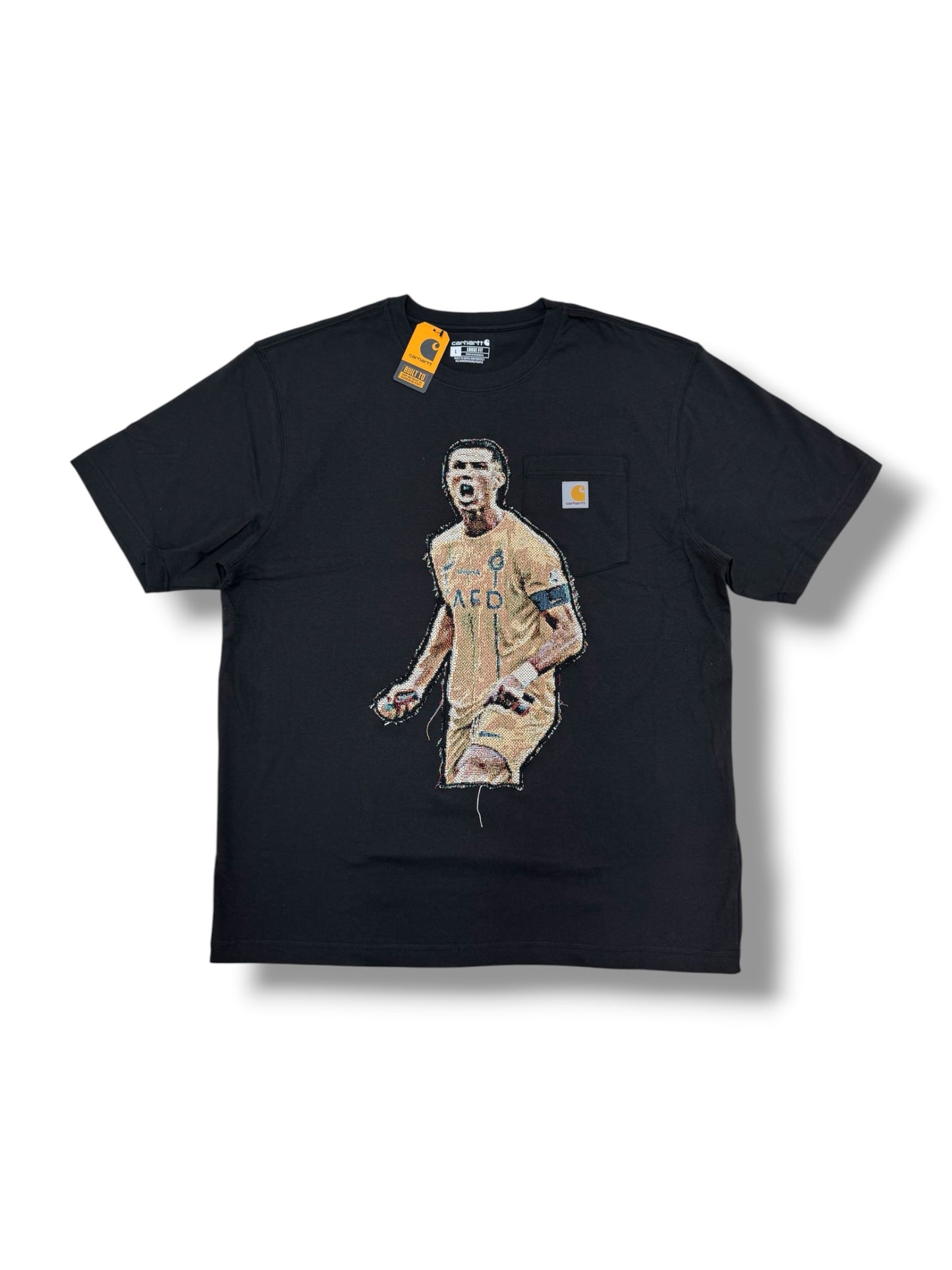 Carhartt Tapestry Pocket Tee Ronaldo "Black"