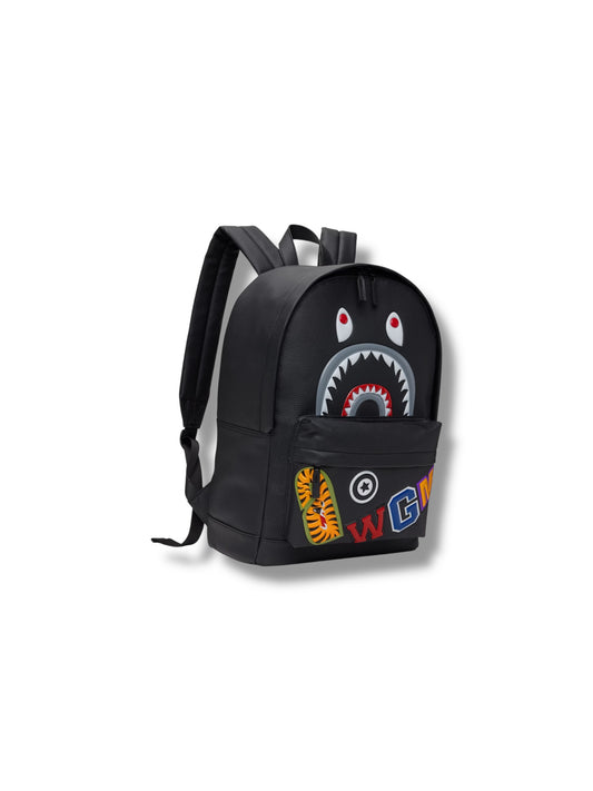 BAPE Black Shark Daypack Backpack