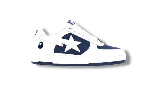 BAPE White/Navy BAPE STA #6