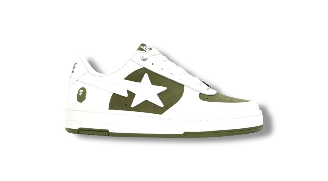 BAPE White/Khaki BAPE STA #6