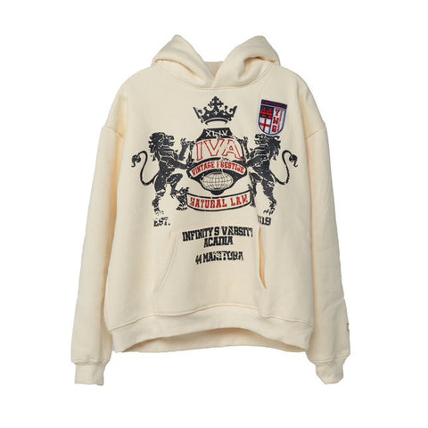 Infinity Varsity Acadia Hoodie "Alabaster Cream"