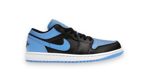 Jordan 1 Low "Black University Blue" USED