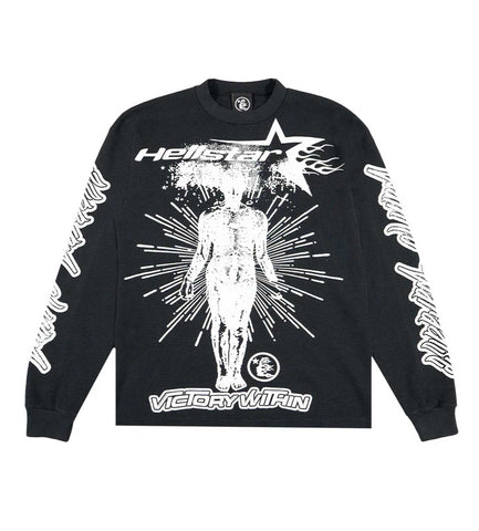 Hellstar Victory Longsleeve Tee "Black"