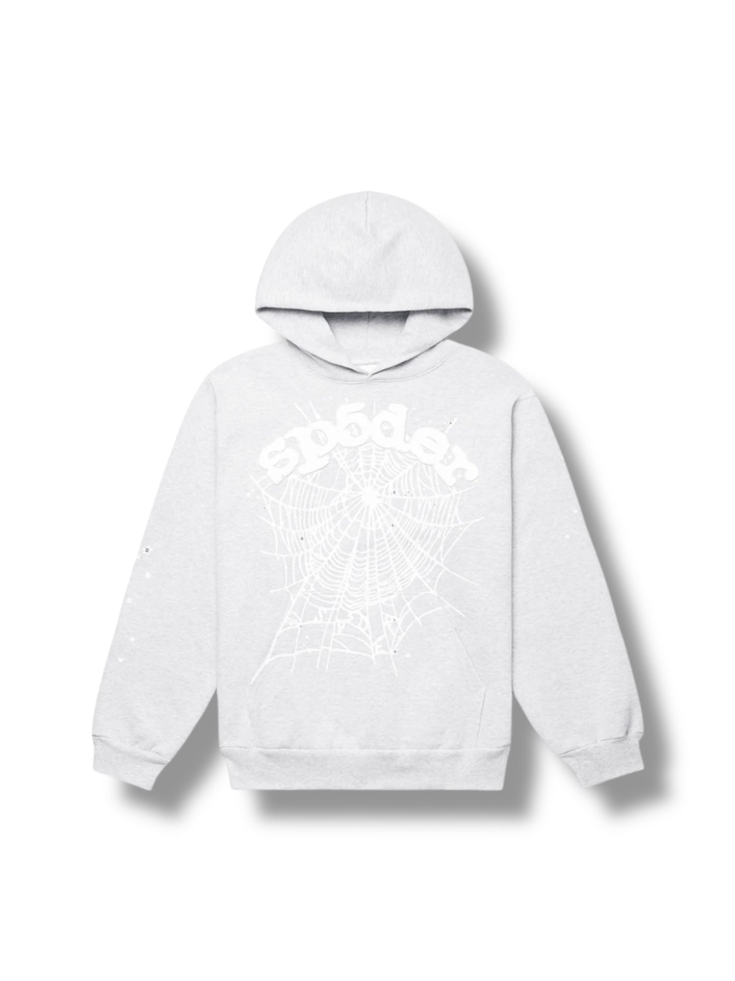 Sp5der Web Hoodie "Heather Grey"