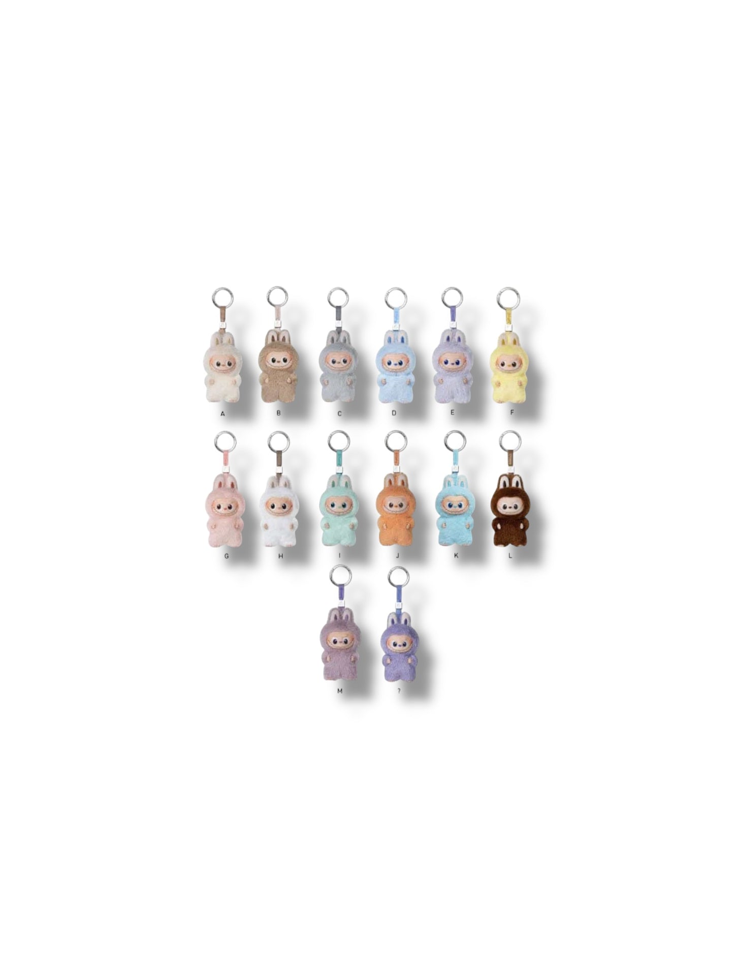 Pop Mart Labubu The Monsters Pin For The Love Series A-M (Single Blind Boxes)