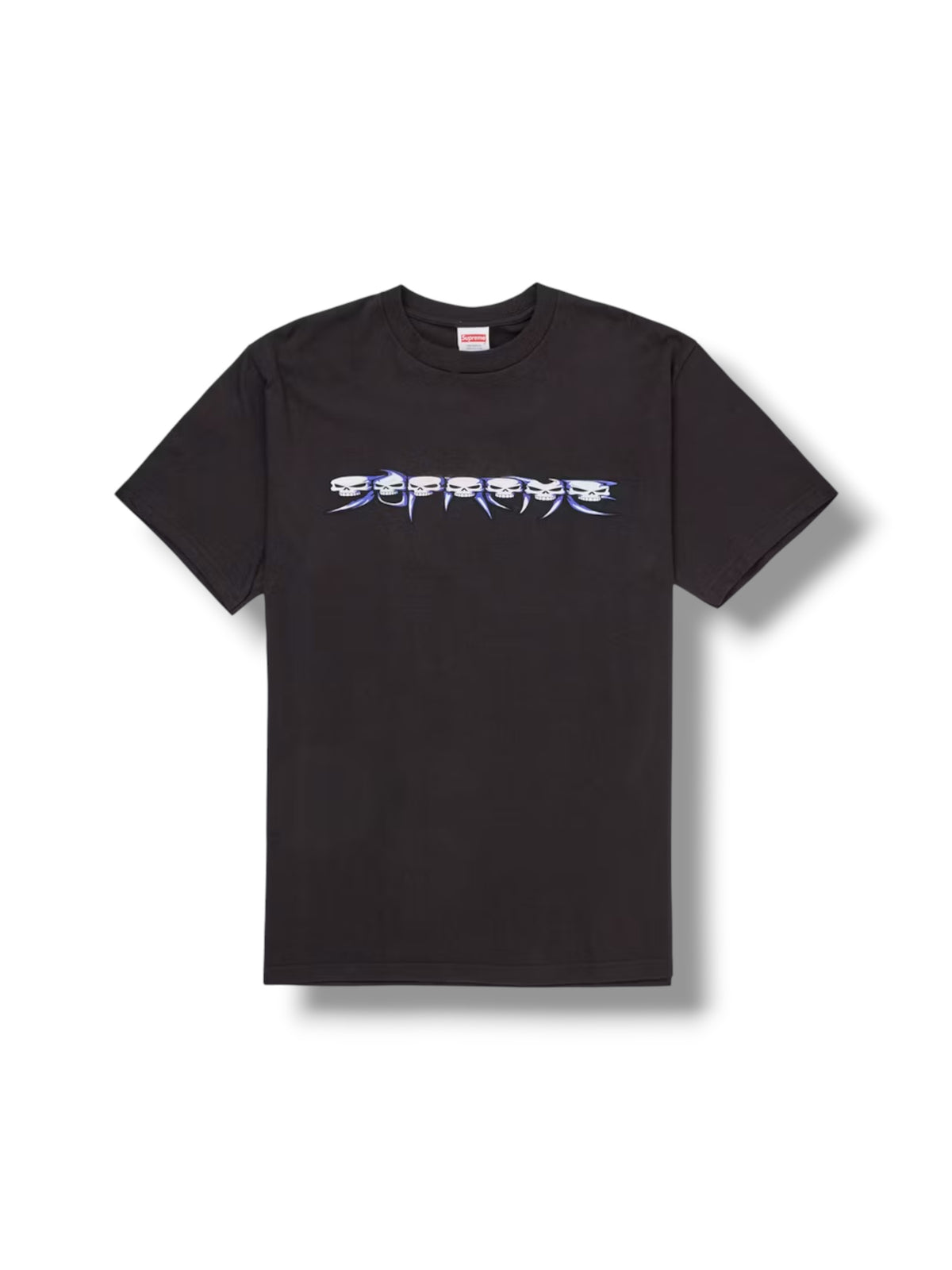 Supreme "Skulls Spellout" Tee (Black)